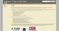 Desktop Screenshot of charleschu.com