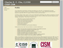 Tablet Screenshot of charleschu.com